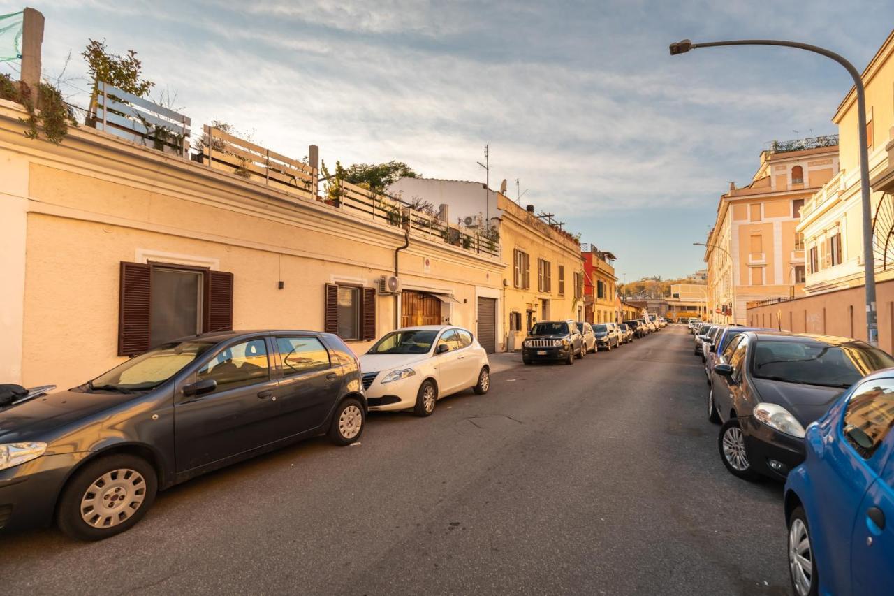 Bright And Comfy Terraced In Trastevere Appartamento *